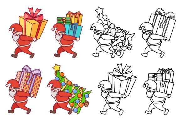 Christmas Cute Illustrations: Graphics for Content
