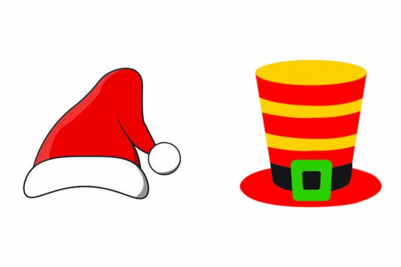 Christmas Hat Funny Design Illustrations & Graphics Review