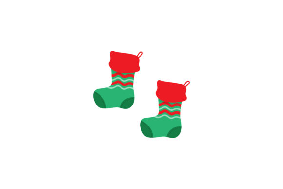 Christmas Stocking Illustrations for Graphics