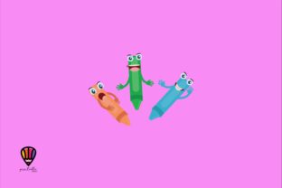 Crayon Illustrations: Graphics for Local Brand Identity