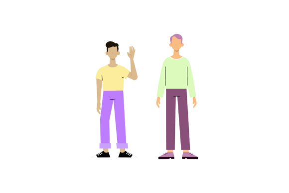 Flat People Illustrations for Branding & Packaging