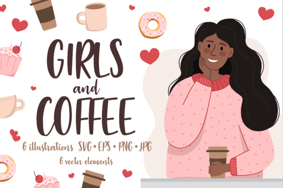 GIRLS and COFFEE Illustrations: A Designer’s Review