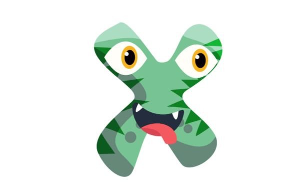 Kids Monster Alphabet X: Illustrations & Graphics Review