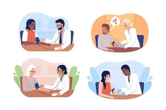 Medical Tests for Patients Illustrations: Graphics for Healthcare Brands