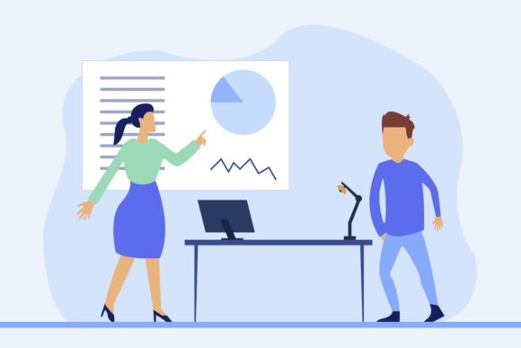 Office Work Illustrations: Versatile Graphics for Branding