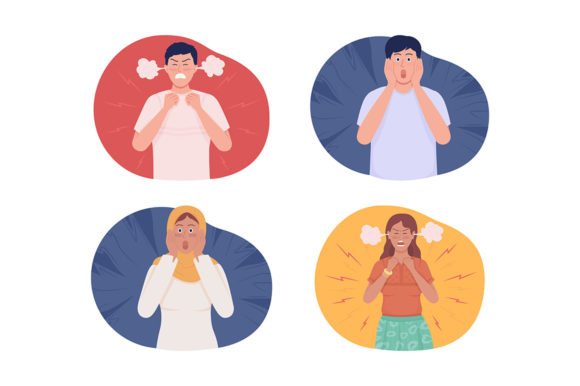 Overwhelming Emotions Graphics Illustrations Review