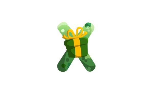 St Patrick Icon Alphabet X: Illustrations & Graphics for Publishers