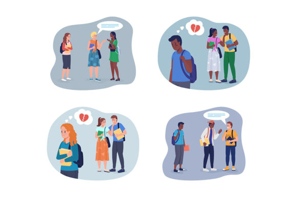 Teenagers Vector Graphics & Illustrations