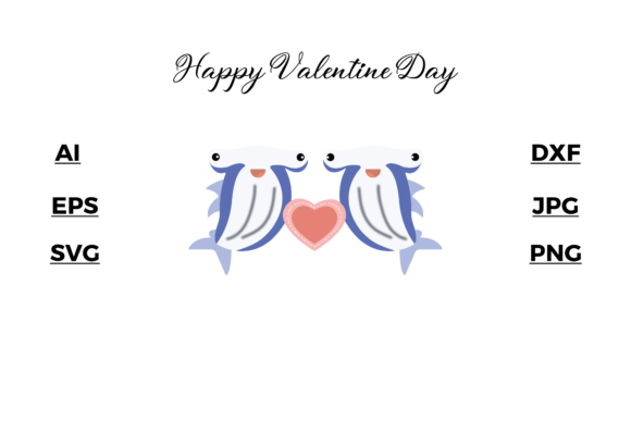 Valentine Fish Illustrations: Graphics for Editorial Publishing