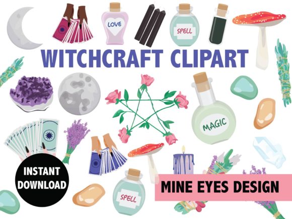 Witchcraft Shop Illustrations: Graphics & Illustrations